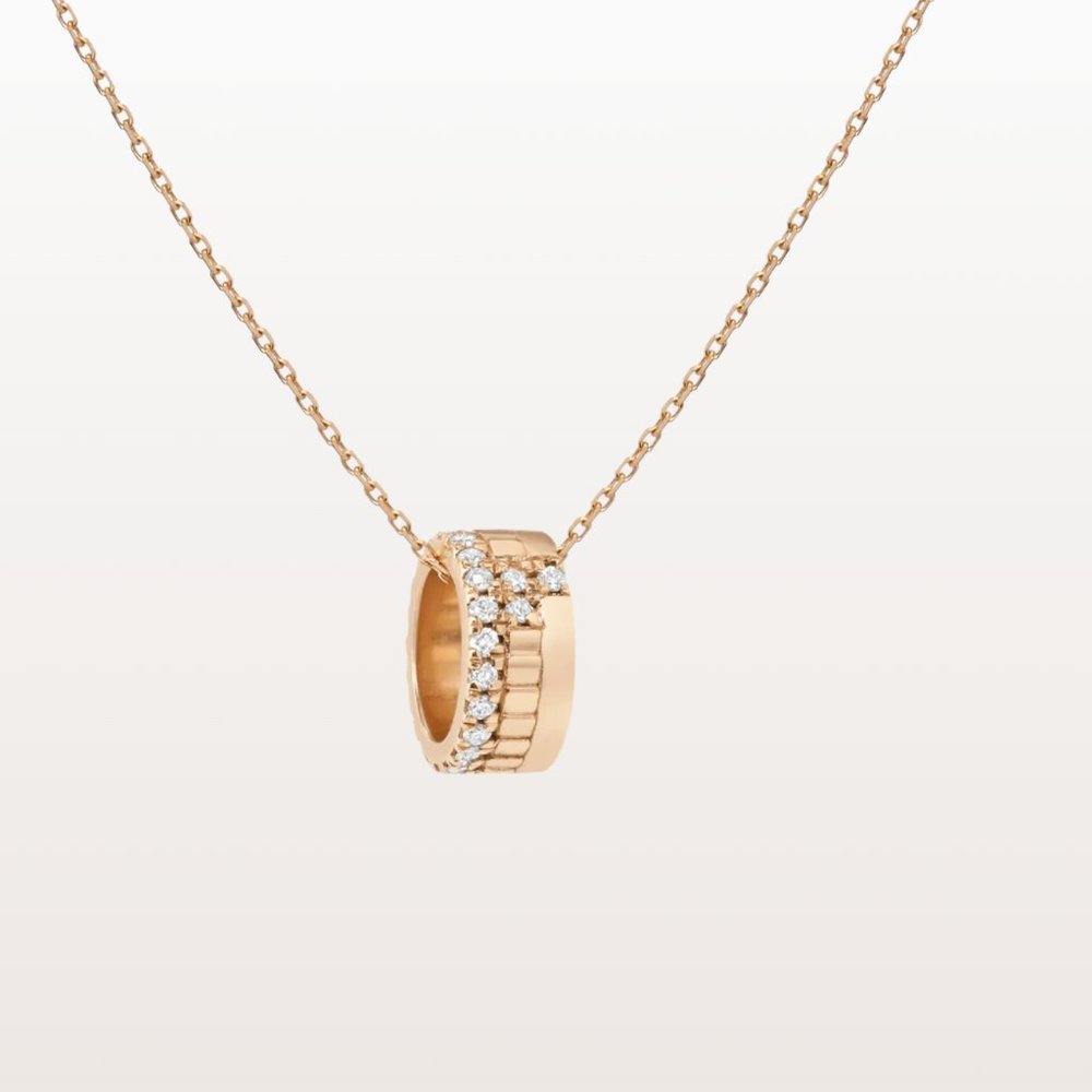 Aurate Diamond Infinity Pendant